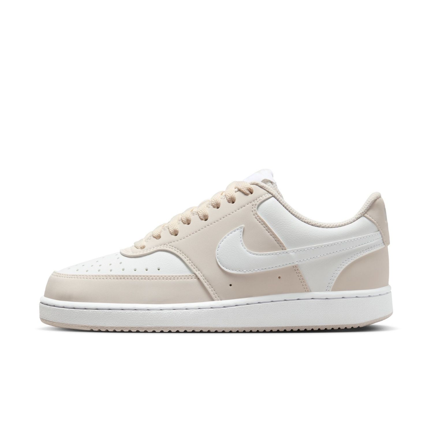Nike Court Vision Low damessneaker beige