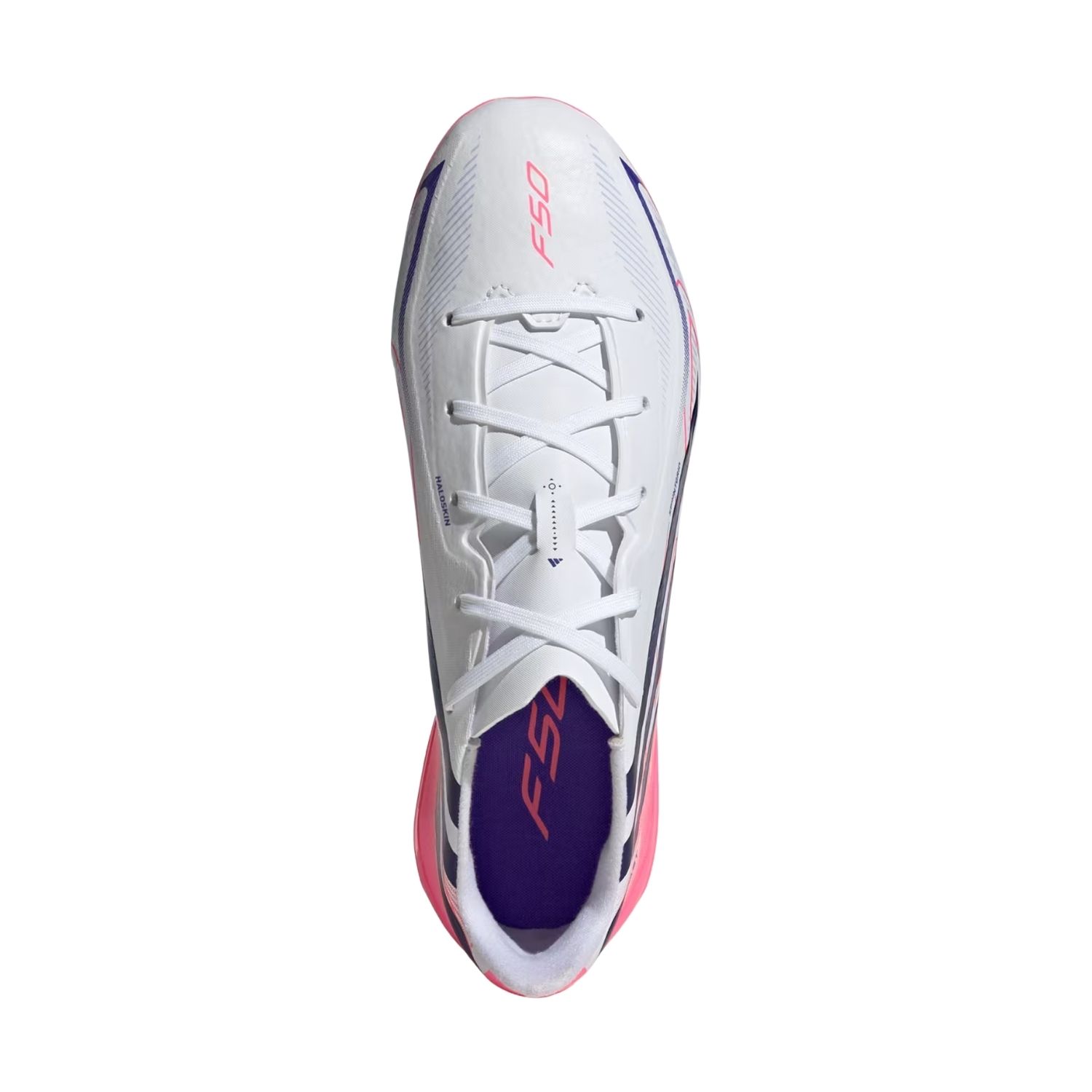 Adidas F50 Hyperfast League Fg Voetbalschoenen Jr Wit 33