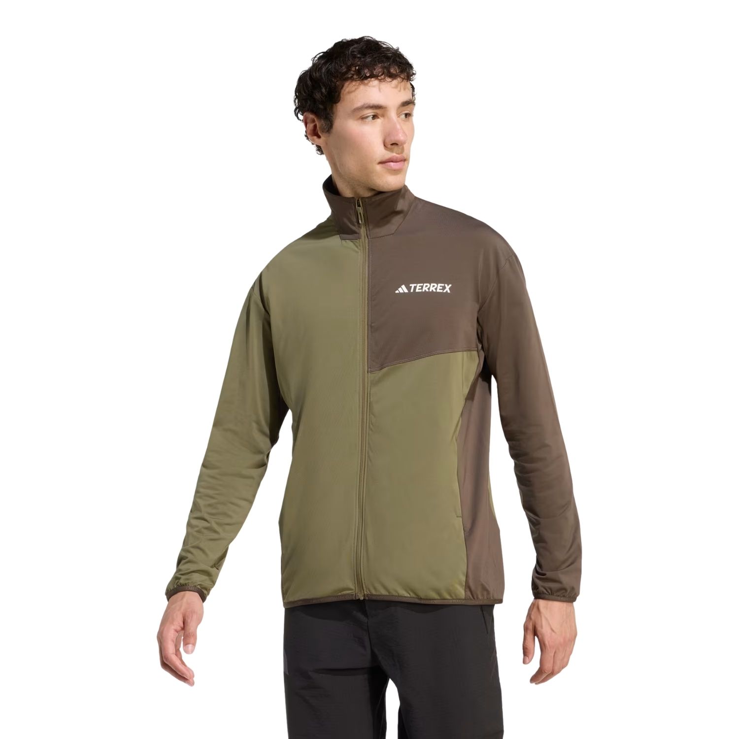 Adidas Terrex Multi Climawarm Tech Fleecevest heren Groen