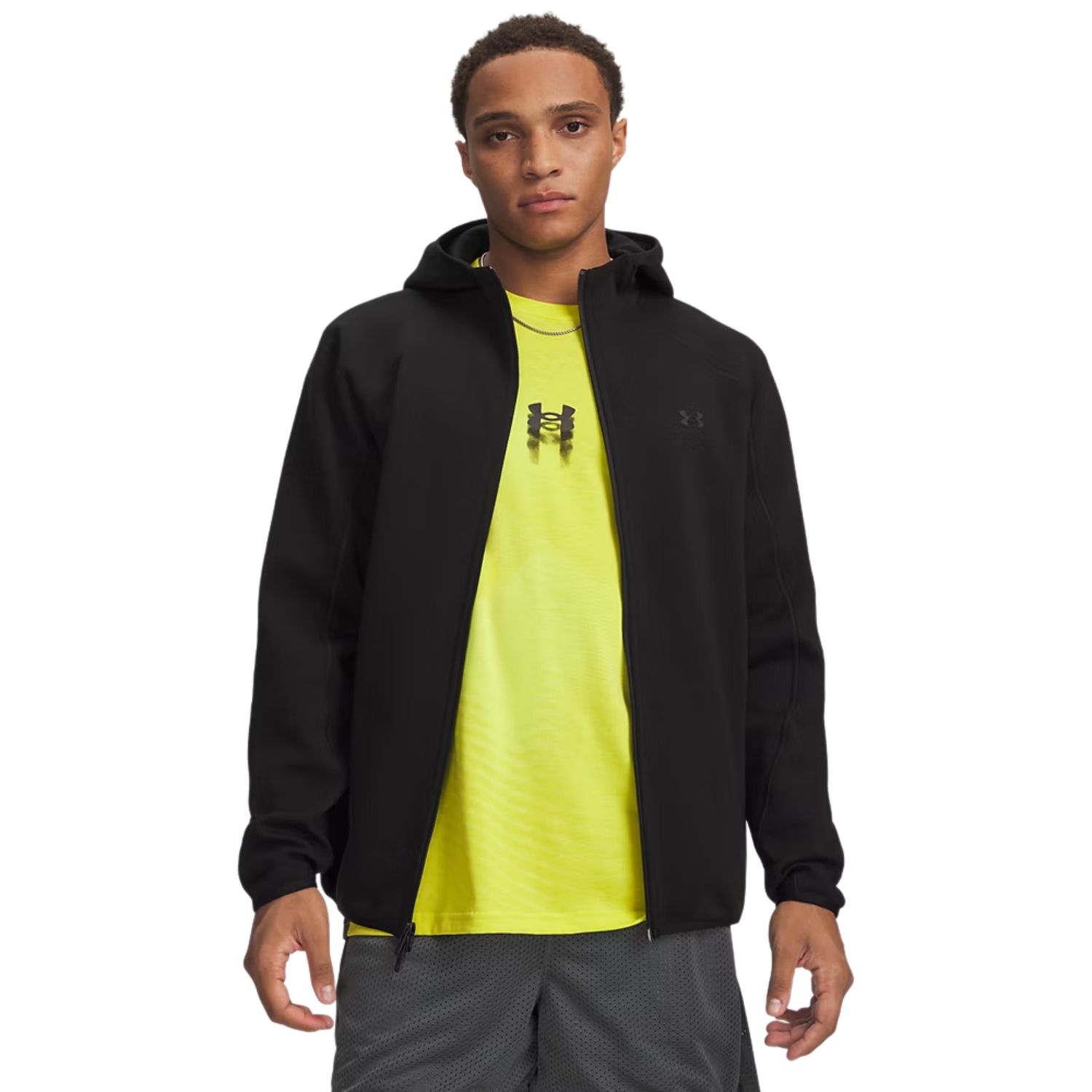Under Armour Unstoppable Fleece Fleecevest heren Zwart