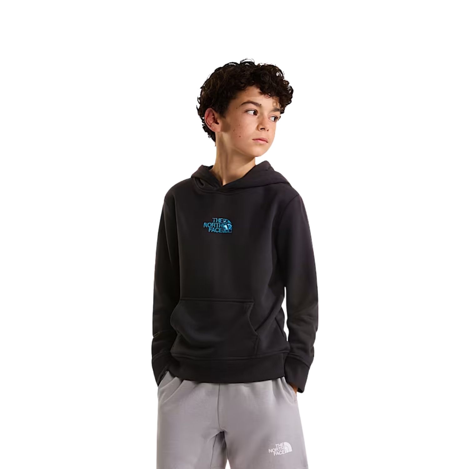 The North Face Liquid Logo Casual Sweater Jongens Zwart