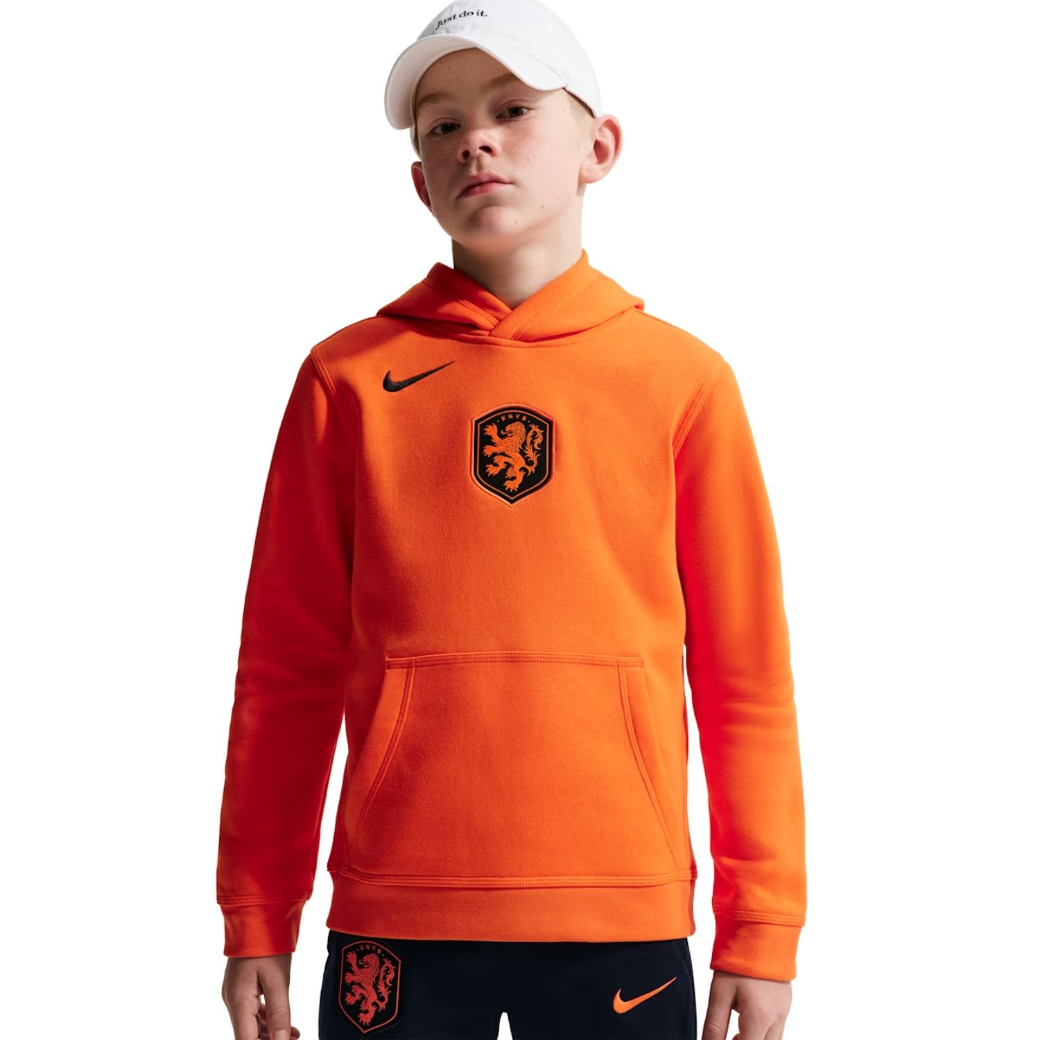 Nike Nederland Club Sportswear Voetbalsweater JR 164 afbeelding