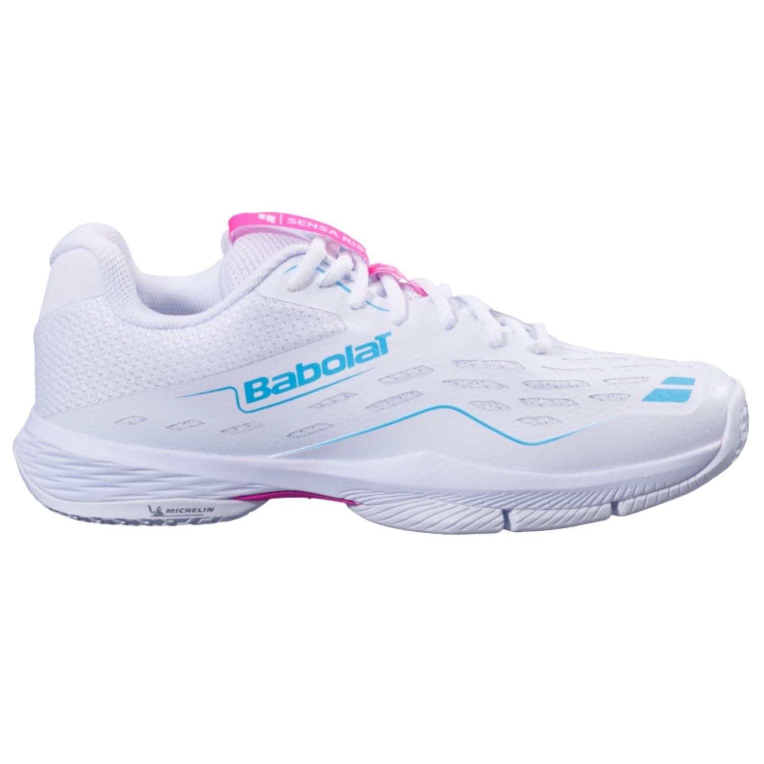 Babolat Sensa Rise Padelschoenen Dames Wit