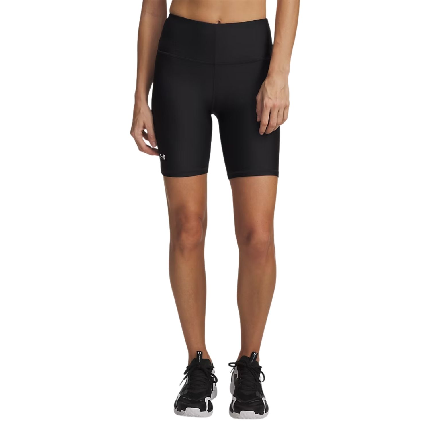 Under Armour Tech Bike Korte tight dames Zwart
