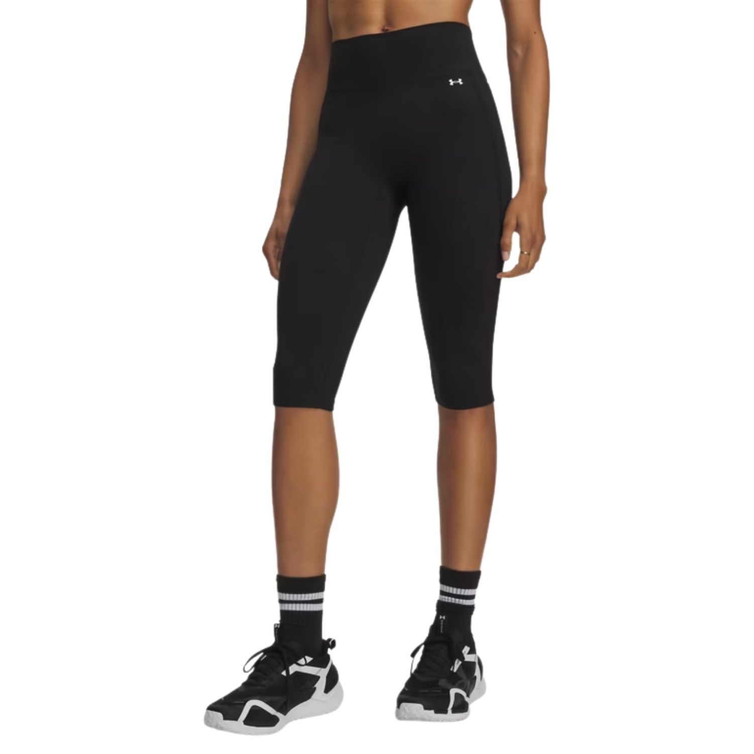 Under Armour Motion Sportlegging Dames Capri Zwart