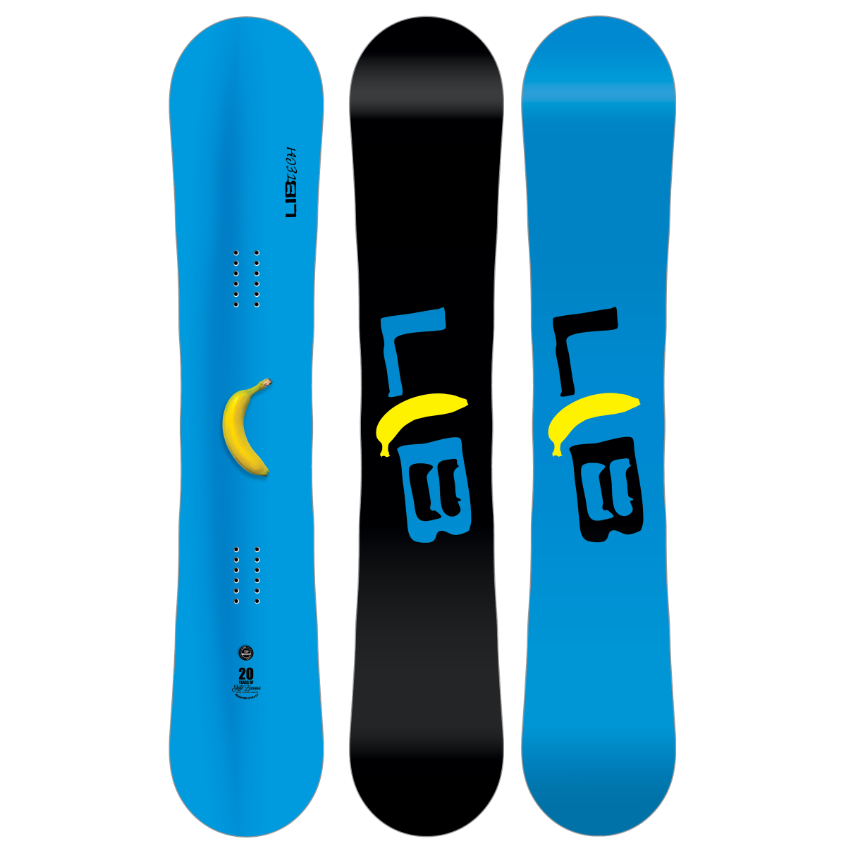 Libtech Skate Banana 26/27 All-mountain freestyle snowboard 156
