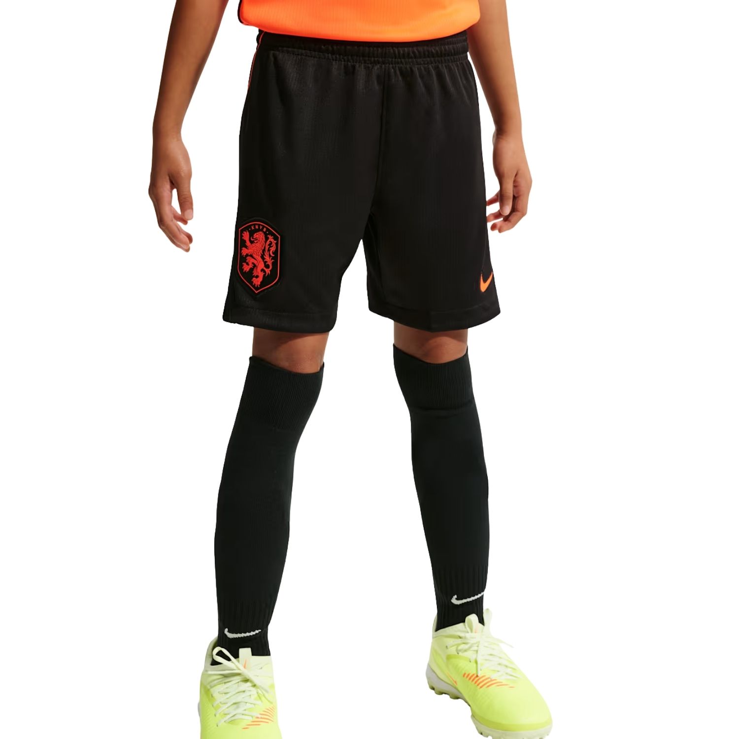 Nike Nederland 2026 Stadium Thuis Voetbalbroek JR Zwart