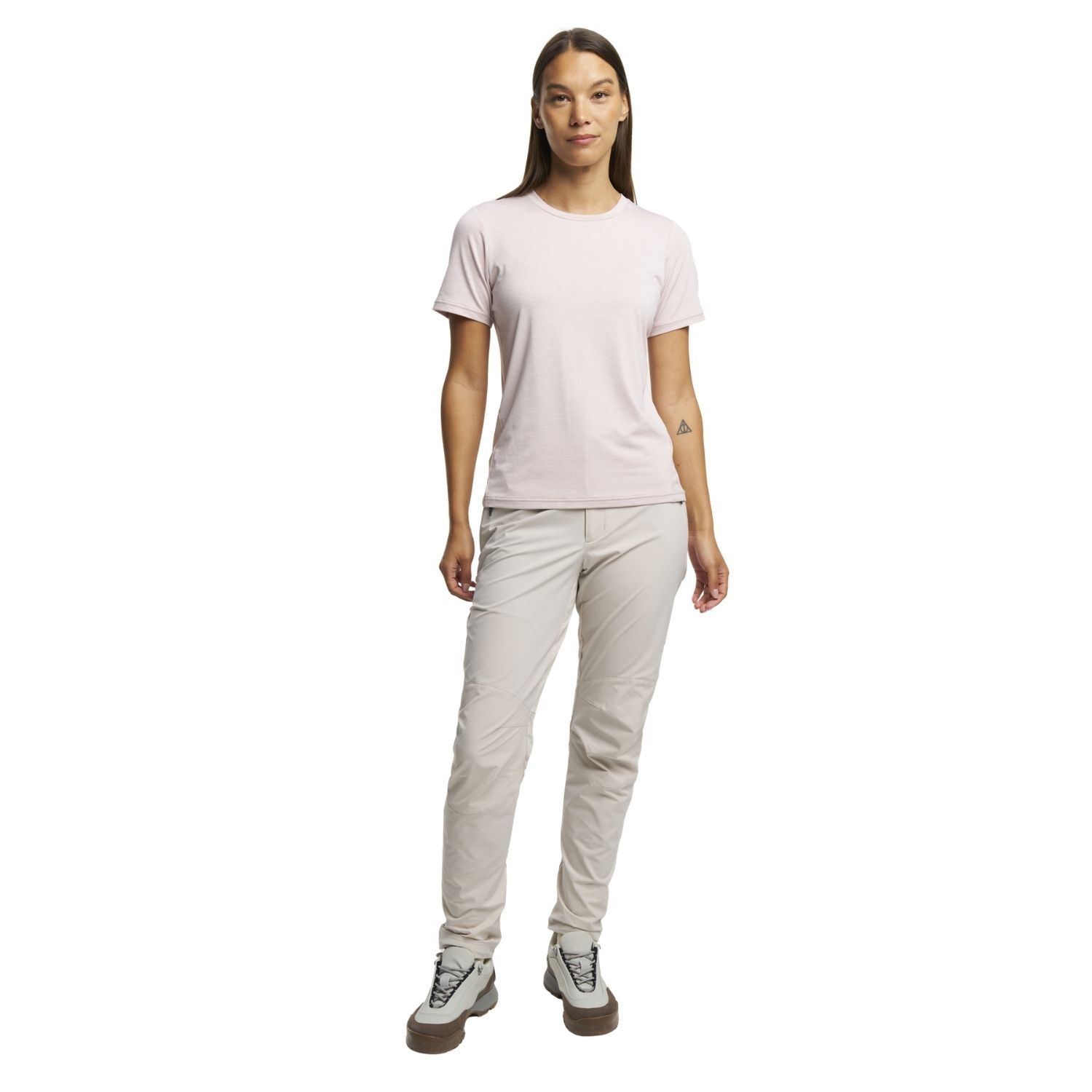 Tenson Txlite Stretch Wandelbroek Dames Geel
