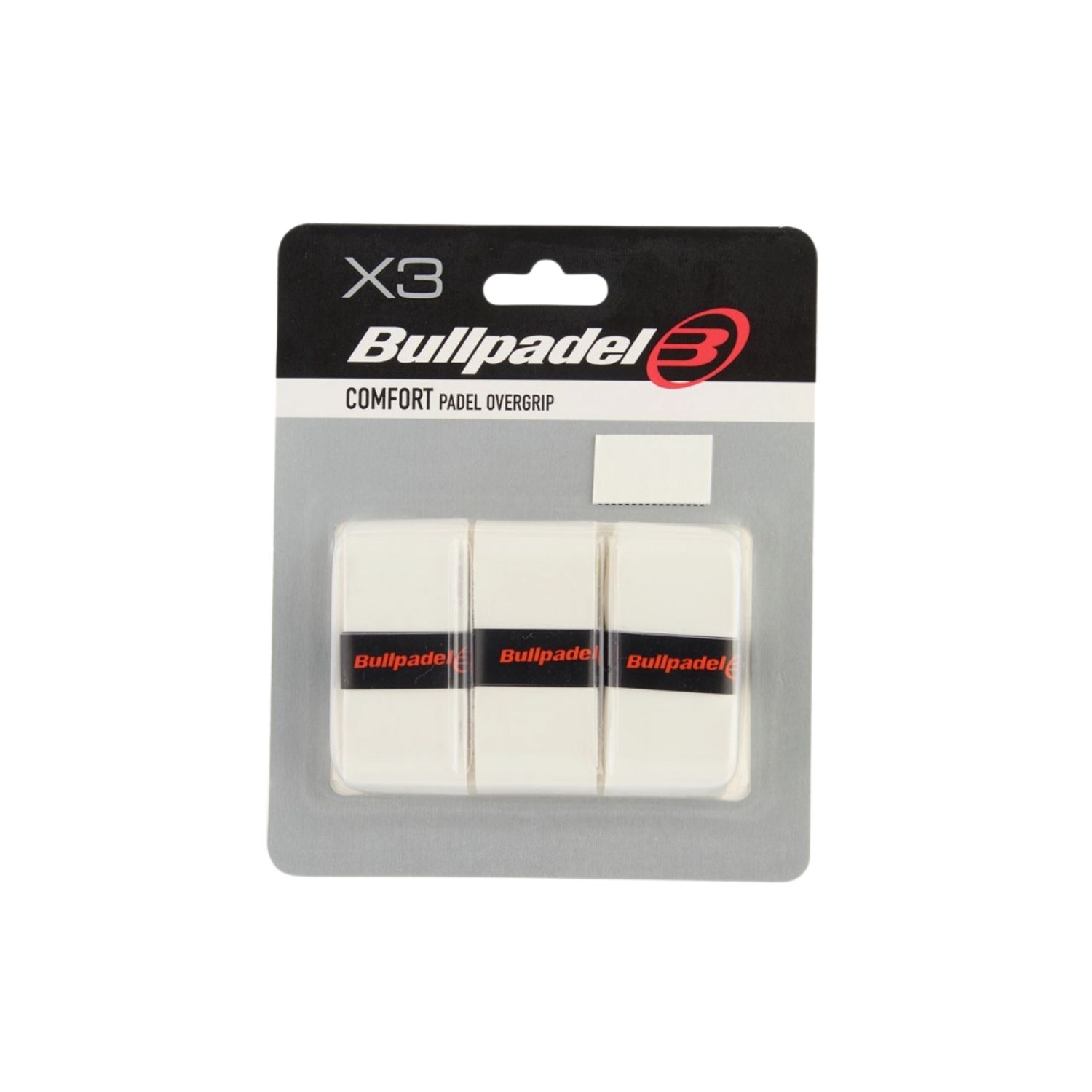 Bullpadel Overgrip Comfort Tennis Grips Wit