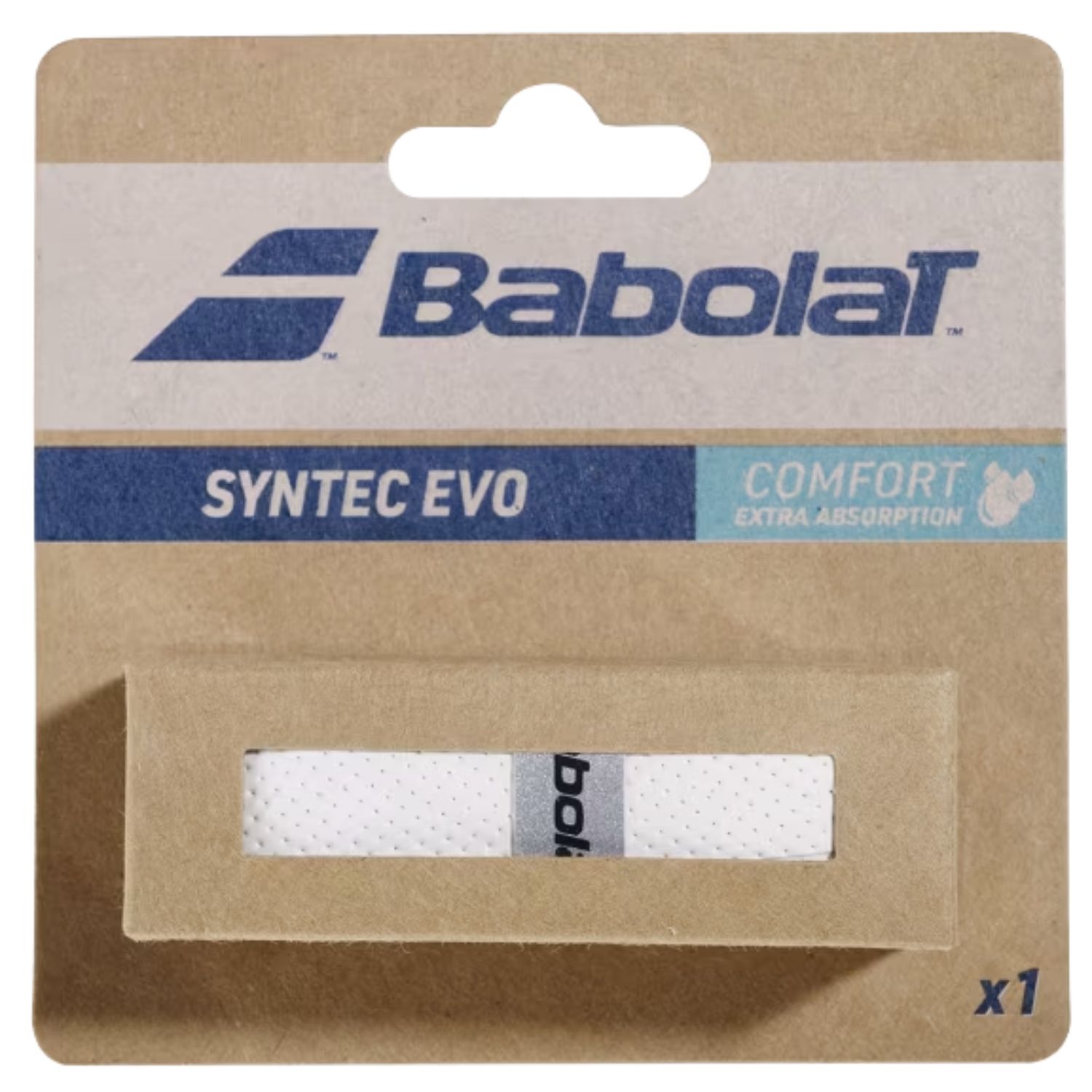 Babolat Syntec Evo X1 Tennisgrips Wit