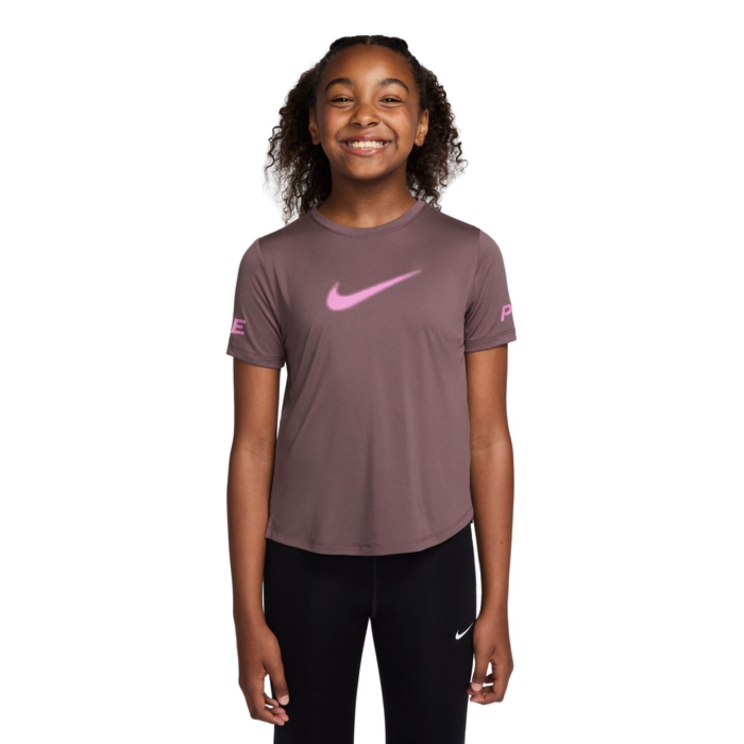 Nike Pro Dri-Fit Sportshirt Meisjes Rood