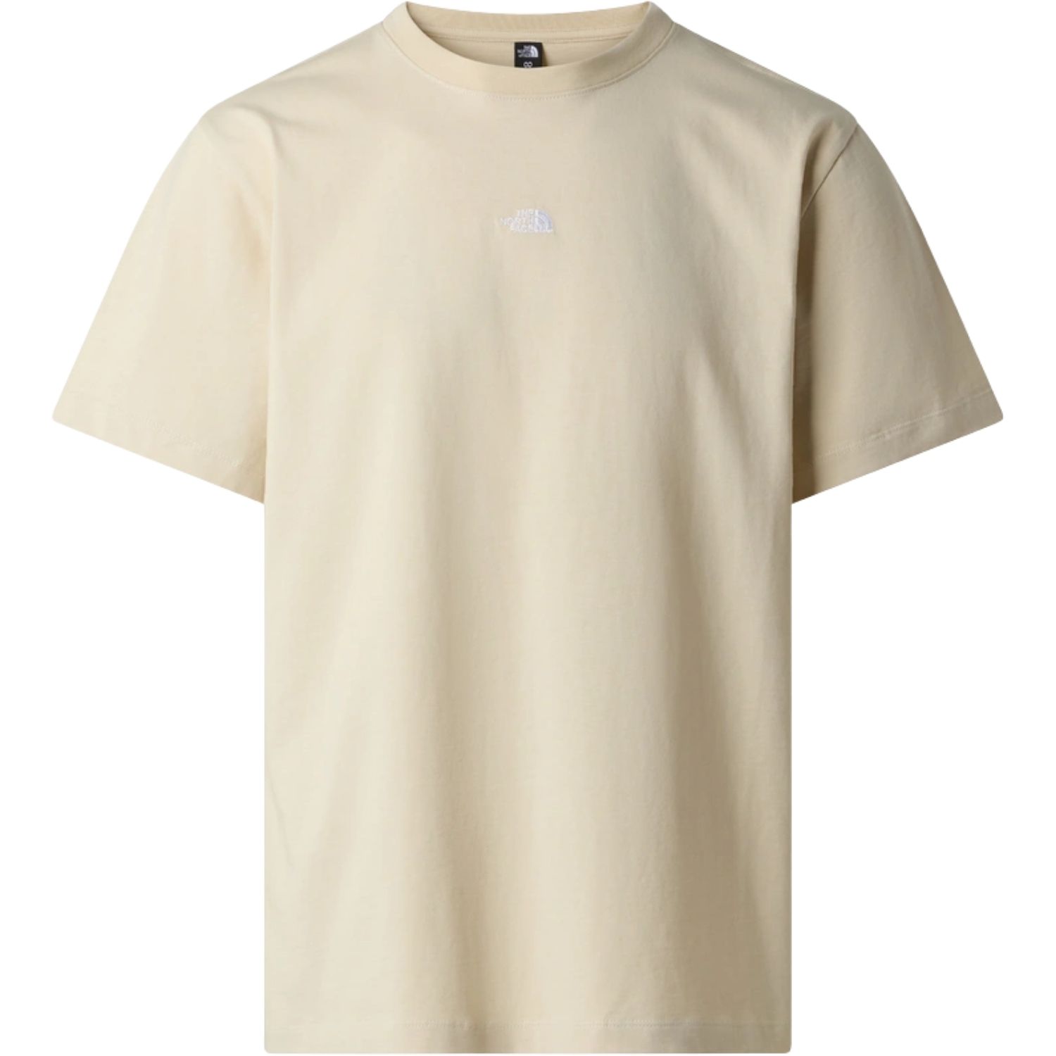 The North Face Essential Center Logo Casual T-shirt Heren Beige