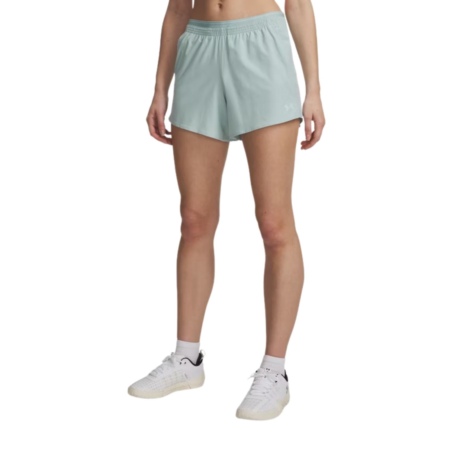 Under Armour Vanish Woven Sportshort Dames Blauw
