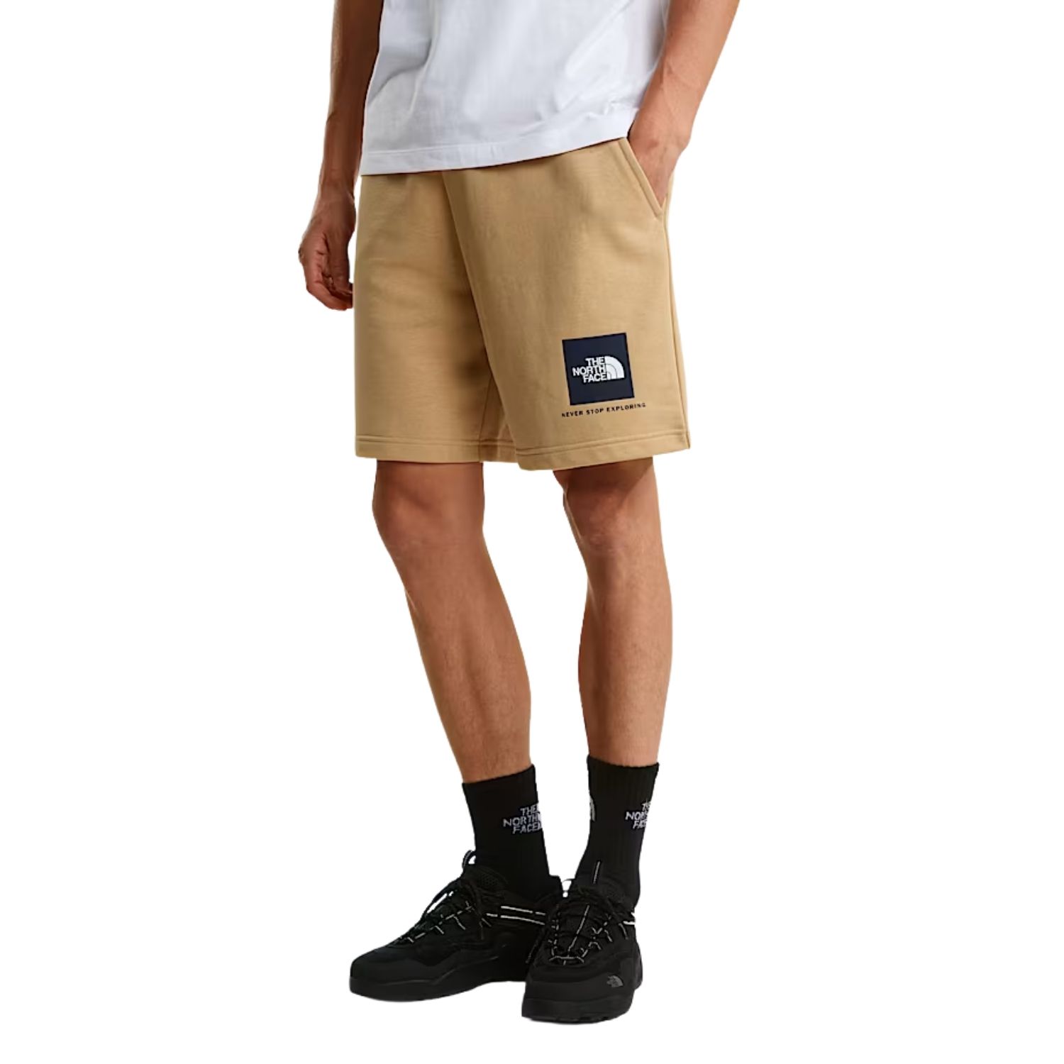 The North Face NSE Light Regular Casual Short Heren Creme