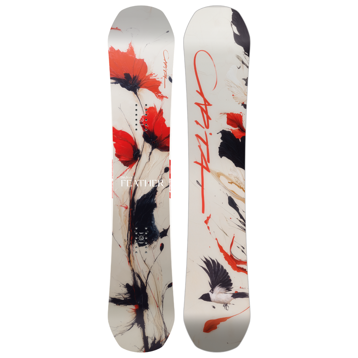 Capita Birds Of A Feather 26/27 All-mountain freestyle snowboard dames Wit