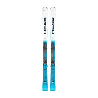 Head WC Rebels E.SLR + PR 11 GW Piste Ski`s Licht Blauw