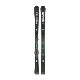 Head Supershape E-Magnum +  Prot PR 13 GW Piste Ski`s Zwart