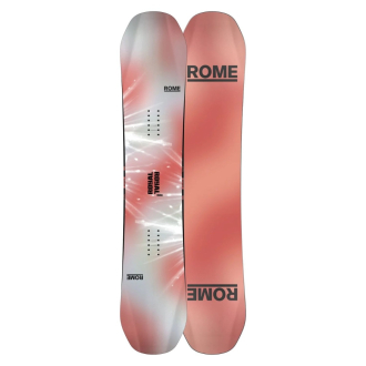 Rome Royal All-mountain snowboard dames Wit dessin