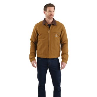 Carhartt Iconic J01 Duck Detroit Tussenjas heren Bruin