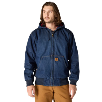 Carhartt J140 Loose Fit Denim Active Tussenjas heren Denim