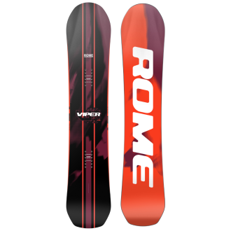 Rome Viper 26/27 All-mountain freeride snowboard dames Rood dessin