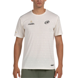 Bullpadel Prilep Tennis Shirt Heren Ecru