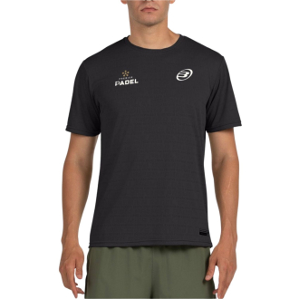 Bullpadel Prilep Tennis Shirt Heren Zwart