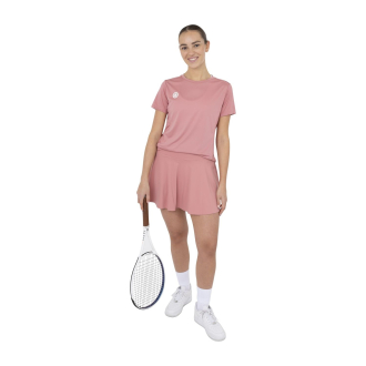 Indian Maharadja Agility Round Neck Tennis Shirt Dames Roze