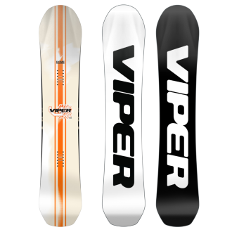 Rome Viper Pro LTD 26/27 All-mountain freeride snowboard Wit