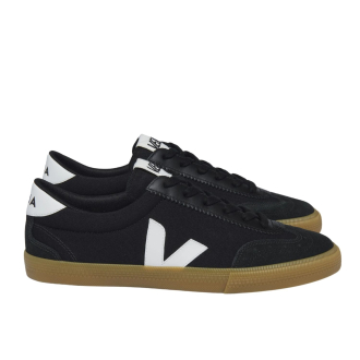 Veja Volley Canvas Sneakers Dames Zwart