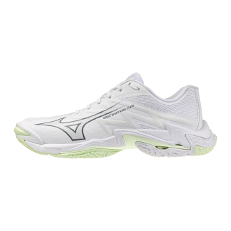 Mizuno Wave Lightning Elite Indoorschoenen Dames Wit