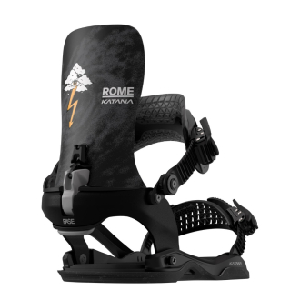 Rome Katana AW FASE Pro 26/27 Snowboardbindingen Zwart