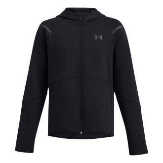 Under Armour Unstoppable Fleece Sportvest Jongens Grijs