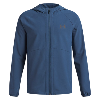 Under Armour Vibe Woven Sportvest Jongens Blauw dessin