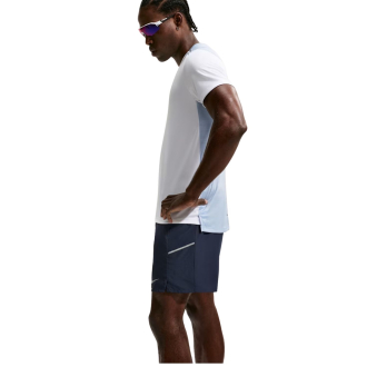 Nike Miler Hardloopshort Heren Wijd Donkerblauw