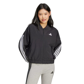 Adidas Essentials 3-Stripes Bomber Trainingsjas Dames Zwart