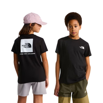 The North Face Box NSE Casual T-shirt jongens Zwart