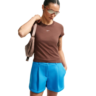 Nike Sportswear Chill Knit Casual T-shirt dames Bruin
