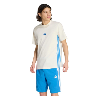 Adidas 3-Stripes Casual T-shirt Heren Wit