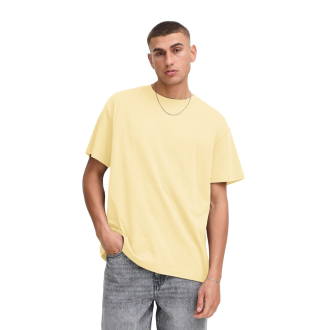 Solid Danton SS Casual T-shirt heren Geel