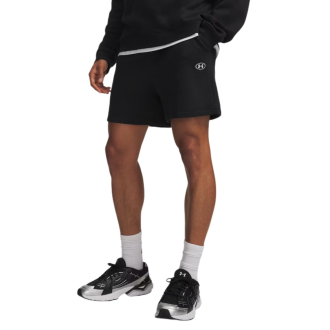 Under Armour Rival Fleece Sportshort heren Zwart