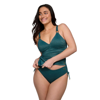 Ten Cate Midi Bow Bikini Slip dames Groen