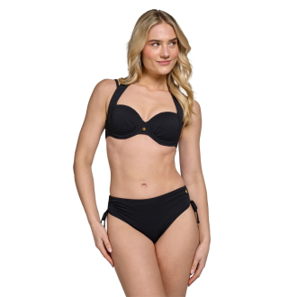 Ten Cate Midi Bow Bikini Slip dames Zwart
