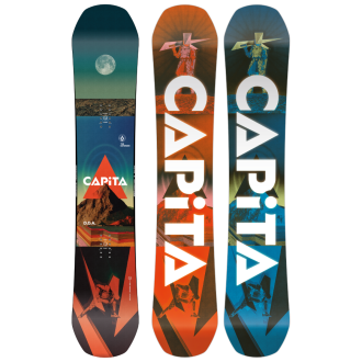 Capita D.O.A. 26/27 All-mountain freestyle snowboard Blauw dessin