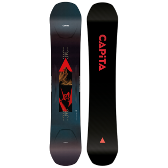Capita Super D.O.A. 26/27 All-mountain freestyle snowboard Zwart