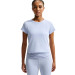 Nike Rib Tight Sportshirt Dames Blauw