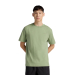 New balance Athletics Cotton Casual T-shirt Heren Groen