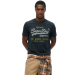 Superdry Heritage Relaxed Casual T-shirt heren Donkerblauw