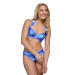 Ten Cate Multiway Padded Wired Bikini Top dames Blauw dessin