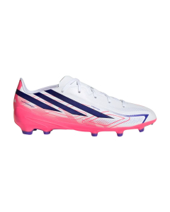 Adidas F50 Hyperfast League FG Voetbalschoenen JR Wit